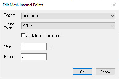 Edit Mesh Internal Points