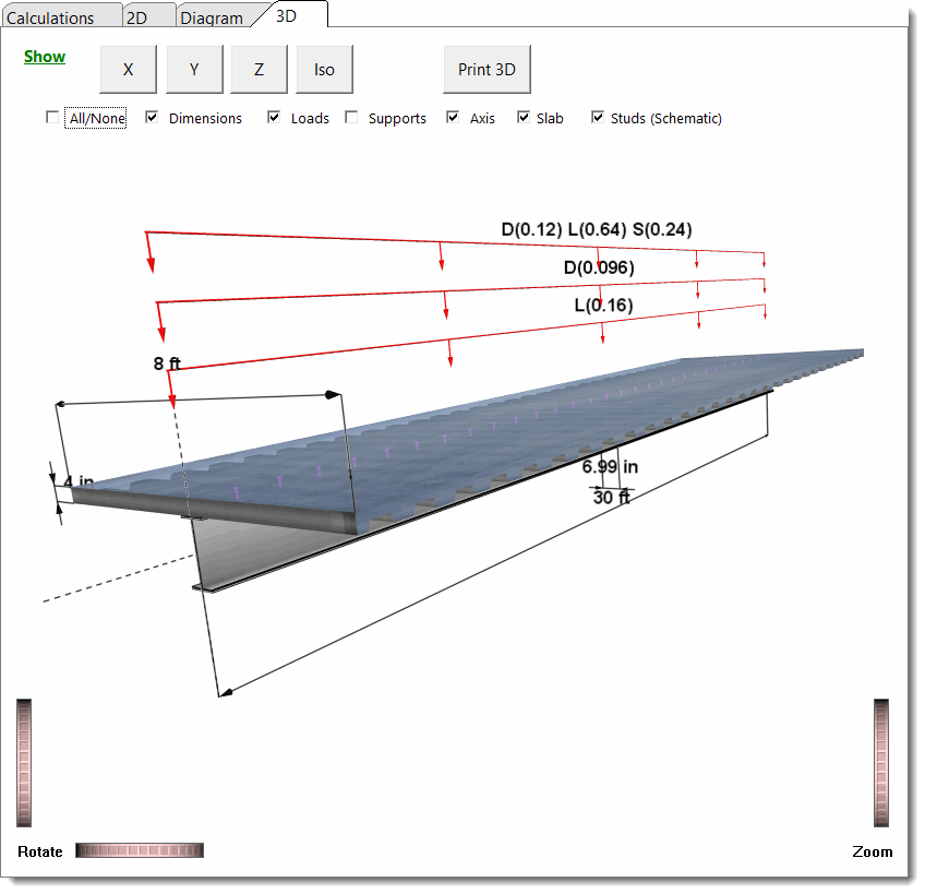 3D CSB rendering